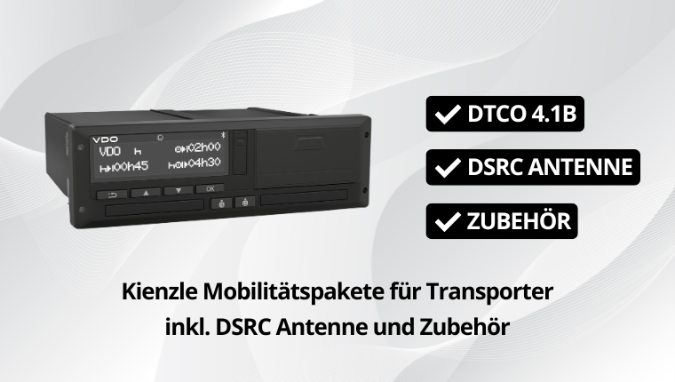 Kienzle-KIT - LCV Transporter DTCO 4.1b Z2 ohne CAN