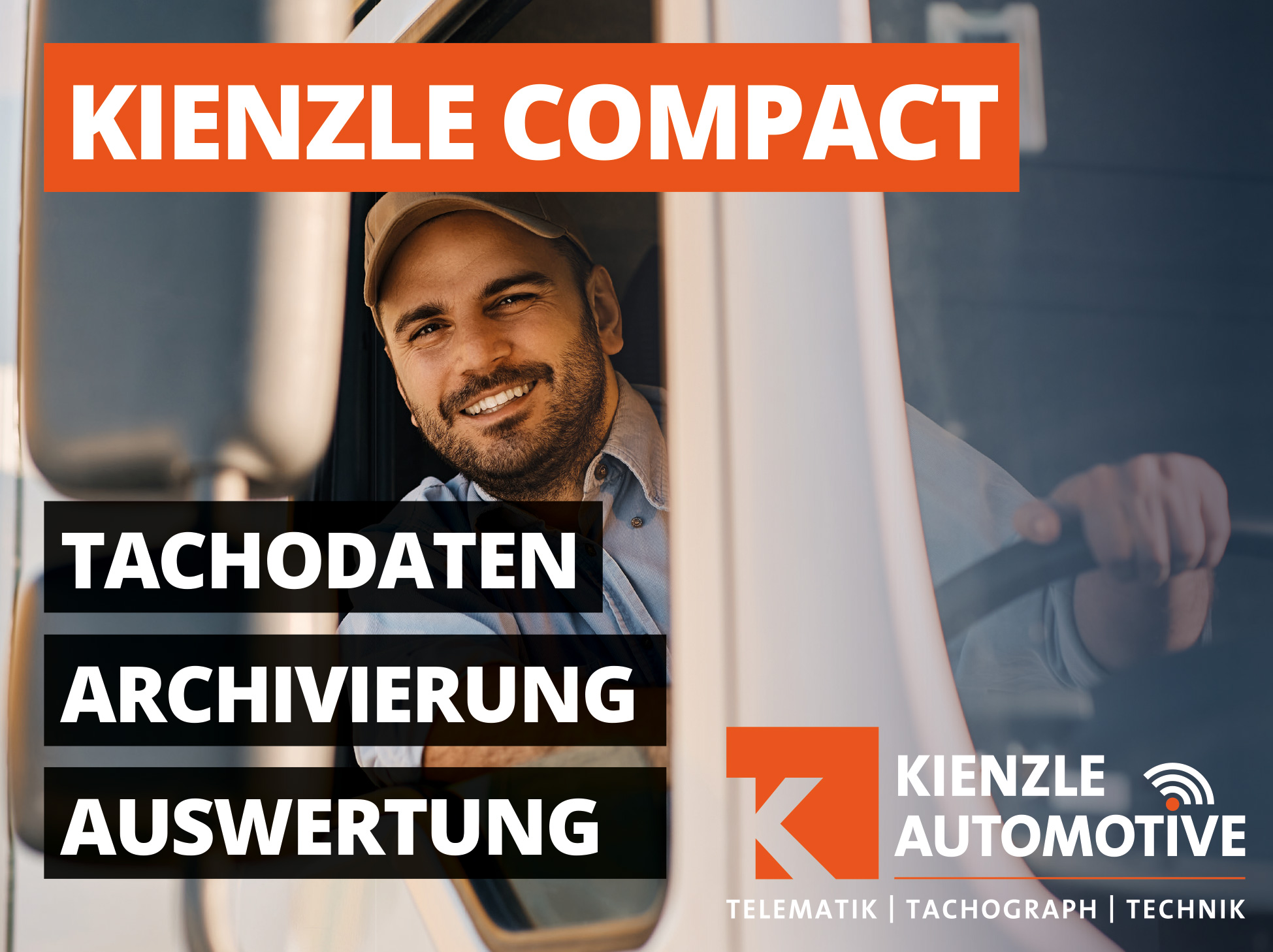 Kienzle-Compact 2.0:  VDO Smart Download Key + Archivierung/Auswertung KiARC (1 Jahr inkl.) für bis zu 5 Fahrzeuge