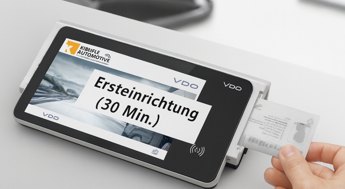 Ersteinrichtung VDO Smart Terminal (Online/ Dauer: ca. 30 Minuten )